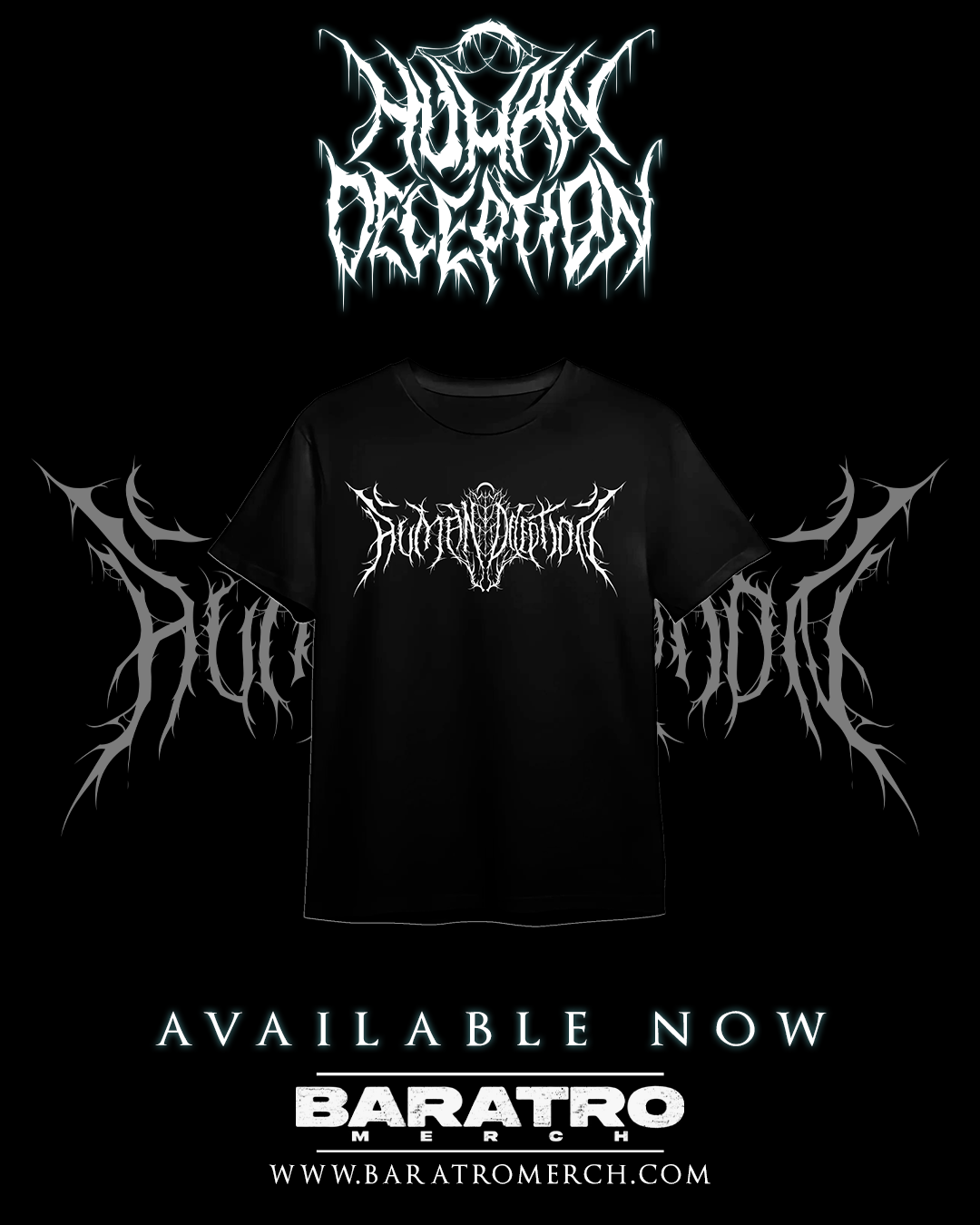 Human Deception - Logo - T-Shirt (Limited Edition)