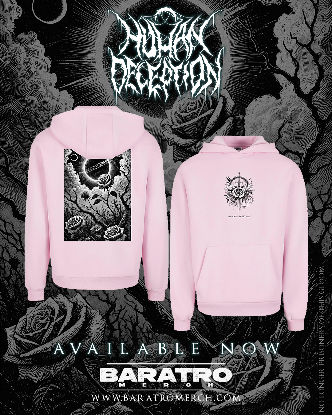 Human Deception - Rose - Hoodie (Limited Edition)