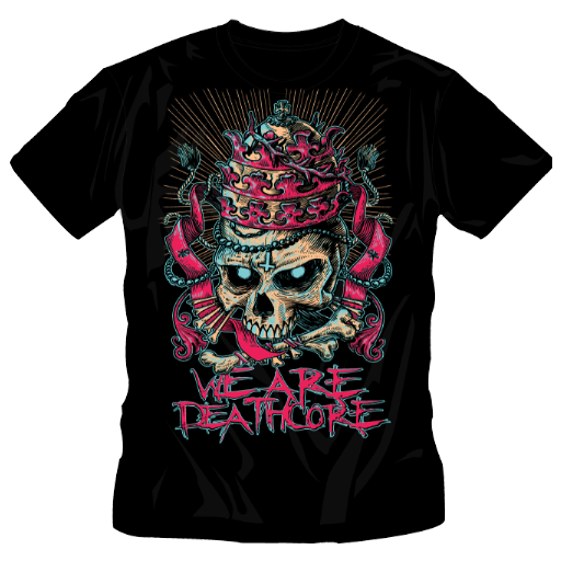 We Are Deathcore - Skull - T-Shirts